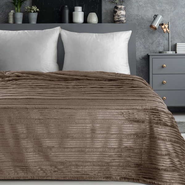 Flano deka 220x200 cm s 3D uzorkom NINA 