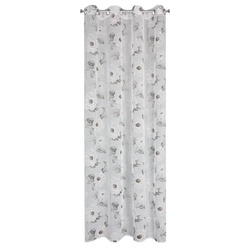 Zavjesa od mat etamina sa cvjetnim motivom 140x250 Bessy