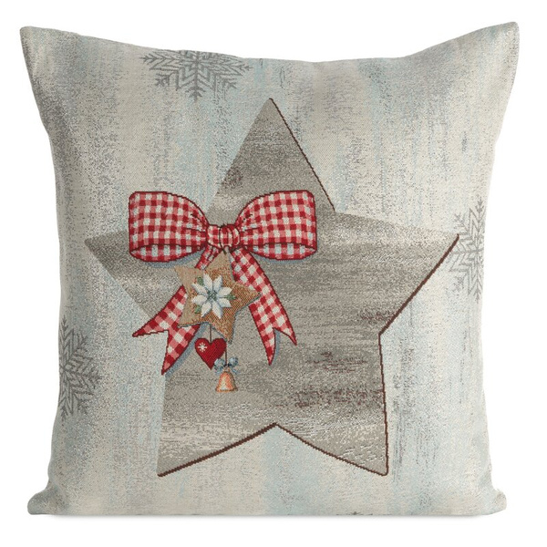 Tapiserijska jastučnica 45x45 cm pamučna s božićnim motivom GOB