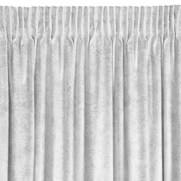 Baršunasta zavjesa sa sjajnim printom, 135x270 cm, traka - AVENA