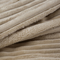 Flano deka 220x200 cm s 3D uzorkom NINA 