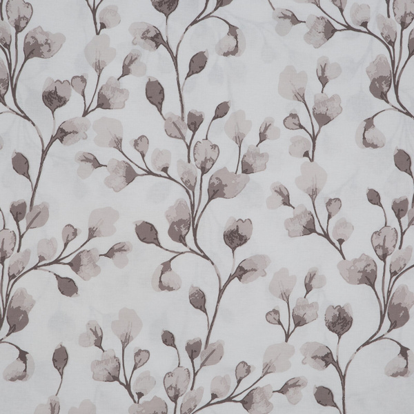 Set pamučne posteljine sa cvjetićima 140x200 Sara 23 bež bijela