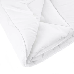 Antialergijski cjelogodišnji poplun 140x220 bijeli 3 cm   Micro Touch Enkel 400 GSM 