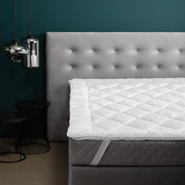 Štep deka 3-4 cm nadmadrac bijeli FLOR Medisch White 140x200