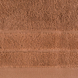 Ručnik s rubom od velura, gramature 500 g/m2 Damla (09) 70X140 cm crveni