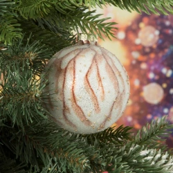 Staklena kugla za božićno drvce ∅ 8cm