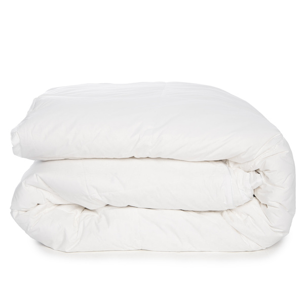 Cjelogodišnji dvodijelni poplun od paperja i perja 240x220 bijeli  Luna 300 + 200 gr/m2 
