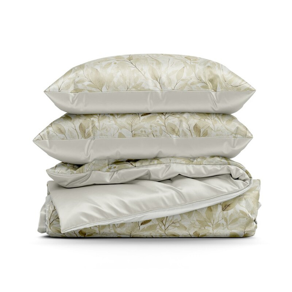 Posteljina 160x200 cm od pamučnog satena s cvjetnim uzorkom SPRING