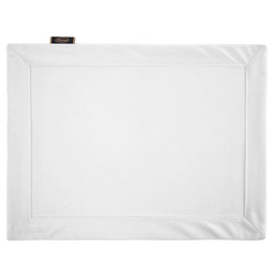 Set od 4 komada bijelih klasičnih podmetači 30x40 Velvet