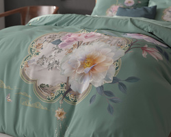 Set posteljine 140x200/220 od mikrovlakana sa čistim printom, nije potrebno glačanje