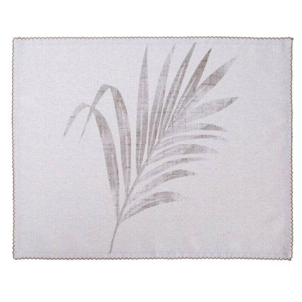 Set od 4 podmetača 32x45 s otisnutim motivom palminog lišća Ines 3