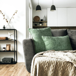 Jastučnica od šenila 50x30 cm s ukrasnim rubom Senil 6