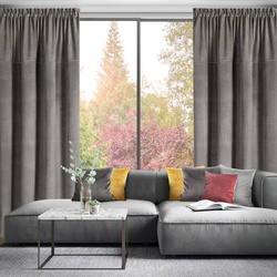 Baršunasta zavjesa 140x300 s finim strukturalnim uzorkom, gramature 200 g/m2 Milo