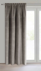 Baršunasta zavjesa 140x300 s finim strukturalnim uzorkom, gramature 200 g/m2 Milo