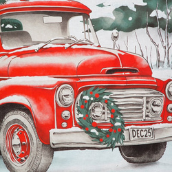 Božićna posteljina 140x200 cm, ranforce pamuk