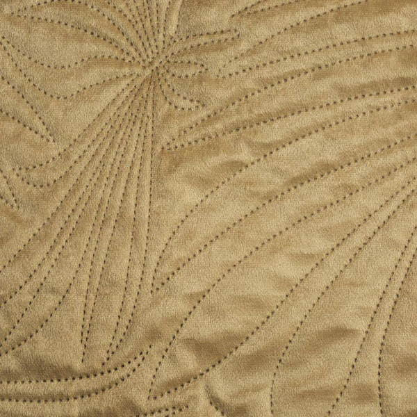 Baršunasti pokrivač prošiven metodom vrućeg prešanja s uzorkom palminog lišća 170x210 Luiz 4