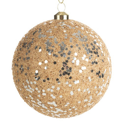 Kugla za božićno drvce prekrasno ukrašena ∅ 10cm
