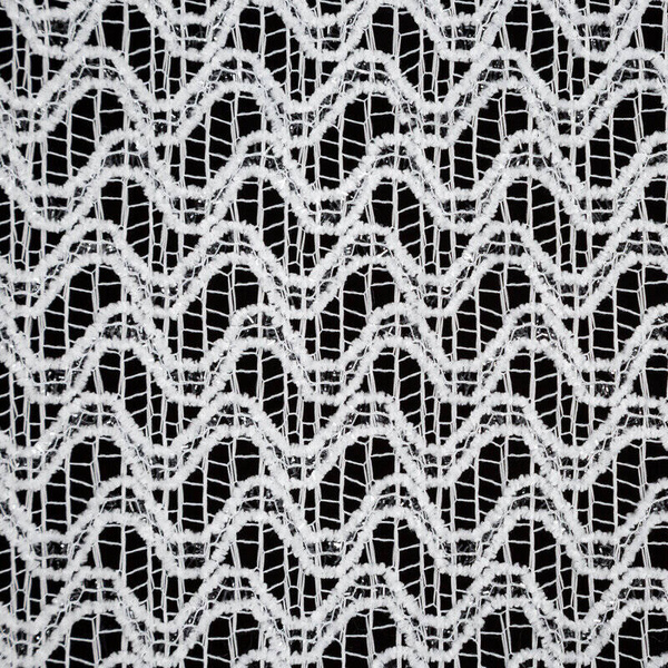 Gotova mrežasta zavjesa 140x250 ukrašena šenil koncem Clara