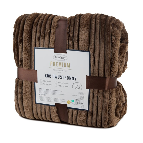 Flano deka 150x200 cm s 3D uzorkom NINA 