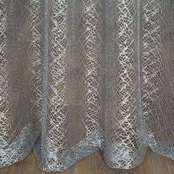 Zavjesa sa strukturom paukove mreže 140x250 Mirren