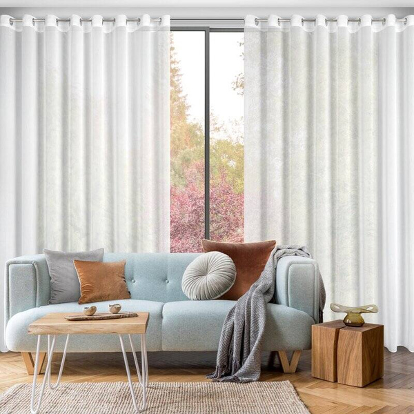 Zavjesa od glatke mat tkanine 300x250 Tirsa