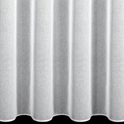 Božićna zavjesa od gaze ukrašena aplikacijom s motivom zvijezde, 140x250 cm - XMAS