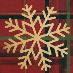 Božićna posteljina 220x200 cm, ranforce pamuk