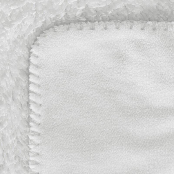 Dvostrana dekica izrađena od čarobno mekane bukle i nježnog flisa 150x200 Tedy