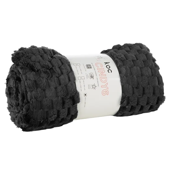 Deka vrlo mekana i ugodna na dodir s reljefnim 3D uzorkom 200x220 Cindy 6