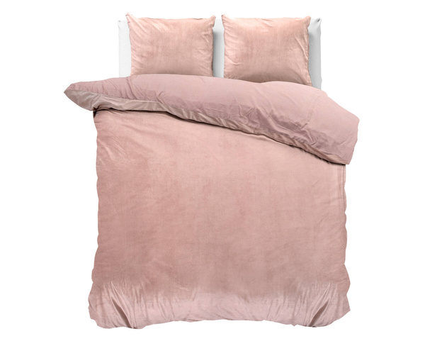 Baršunasta posteljina 200x220 mikroperkal Velvet Uni