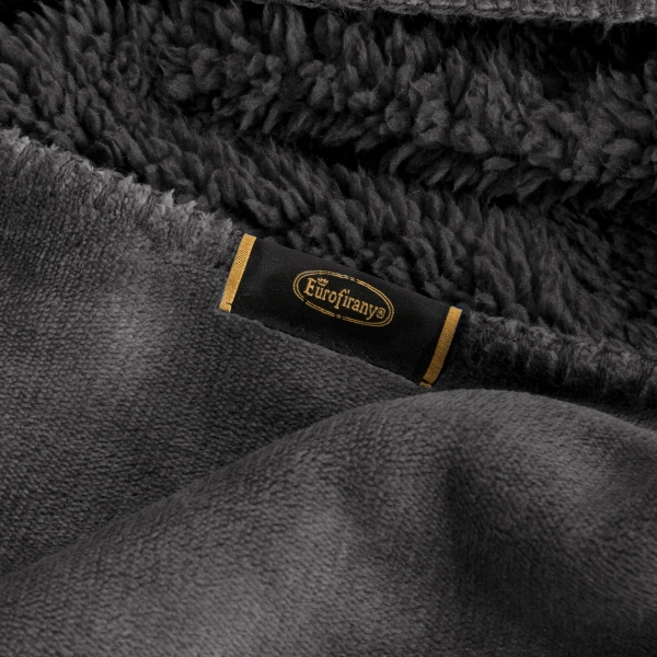 Dvostrana dekica izrađena od čarobno mekane bukle i nježnog flisa 200x220 Tedy