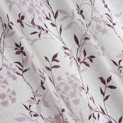 Poluprozirna zavjesa 140x250 od svijetlog mat etamina sa printom cvijeća 140x250 cm Fiona