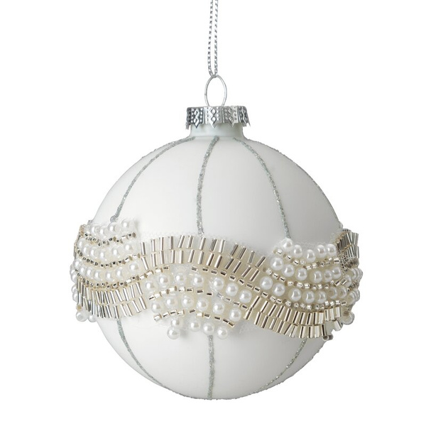 Staklena kugla za božićno drvce ∅ 8cm