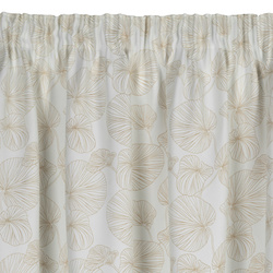 Zavjesa od blackout tkanine sa printom zlatnih listova lopoča 140x300 cm  Margold