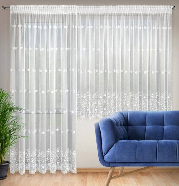 Zavjesa DEK 400x160 cm bijela