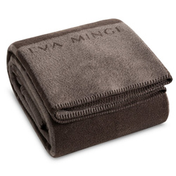 Pamučno-akrilna topla deka 220x240 cm s geometrijskim printom ELEGANTE Eva Minge