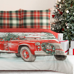 Božićna posteljina 140x200 cm, ranforce pamuk