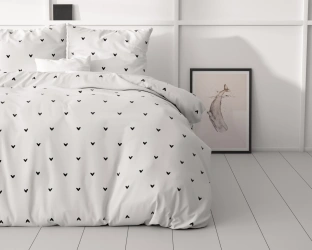 Set posteljine 240x220 od mikrovlakana sa čistim printom, nije potrebno glačanje