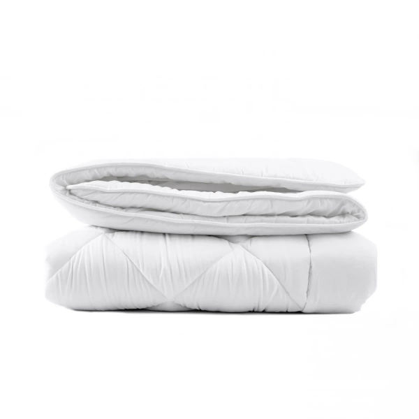 Antialergijski cjelogodišnji poplun 140x220 bijeli 3 cm   Micro Touch Enkel 400 GSM 