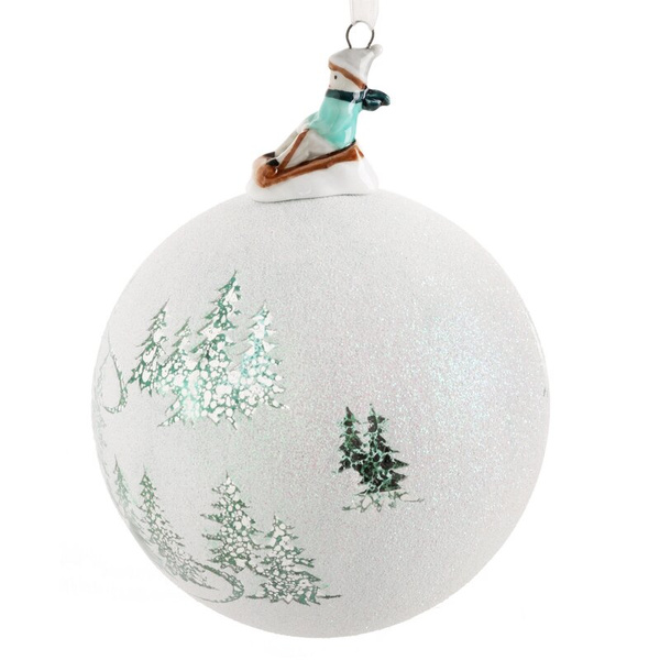 Staklena kugla za božićno drvce ∅ 10cm