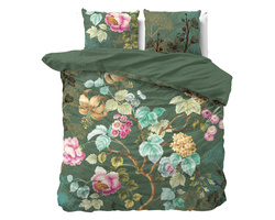 Pamučna posteljina 240x220 sa prekrasnim printom cvijeća, 100% pamuk