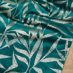 Baršunasti nadstolnjak s nježnim svijetlozlatnim grančicama 35 x 180 Blink 15 