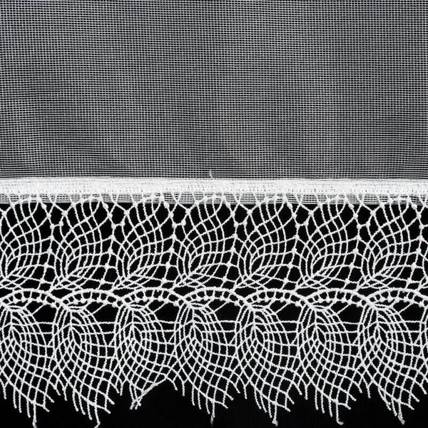 Zavjesa SARI na traci 400x145 cm bijela