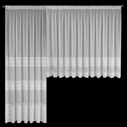 Zavjesa DEK 400x145 cm bijela