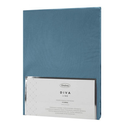 Plahta za visoki madrac 100x200 cm + 35cm pamučni saten 125 g/m2 Diva Line