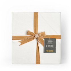 Stolnjak od glatkog baršuna s ukrasnom trakom 145x180 Velvet