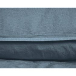 Plava pamučna posteljina 135x200 pakirana u atraktivnu Stone Washed vrećicu