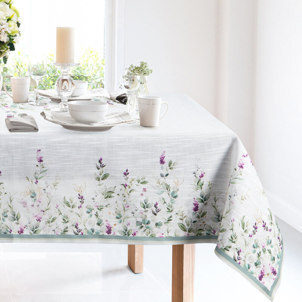 Stolnjak 140x240 ukrašen printom ljetnog cvijeća SUMMER 11