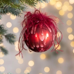 Staklena kugla za božićno drvce ∅ 8cm