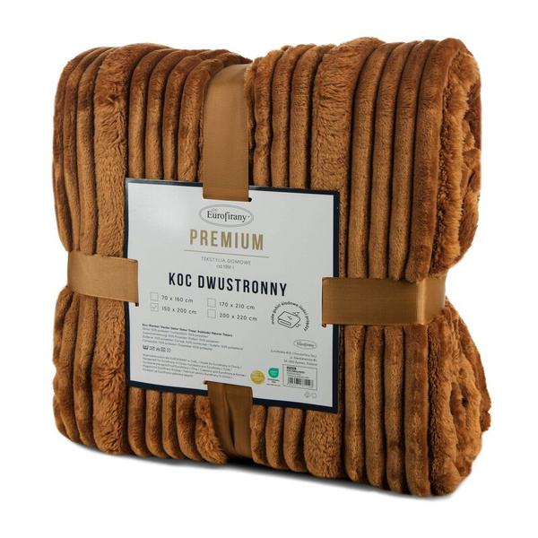 Flano deka 150x200 cm s 3D uzorkom NINA